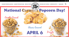 Desktop Screenshot of gourmetpopcornandgifts.com
